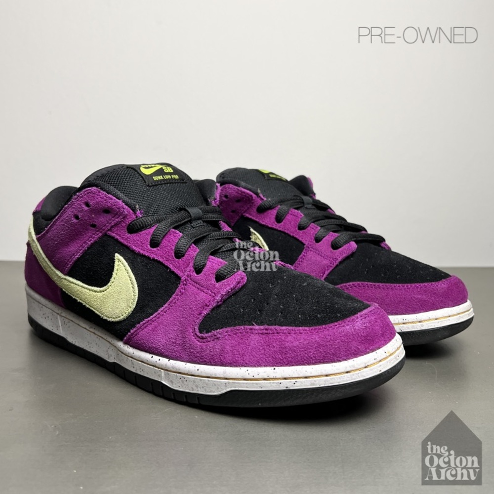 Size 11.5 Nike Dunk Low SB ‘Red Plum - ACG Terra' BQ6817-501 Pre-Owned